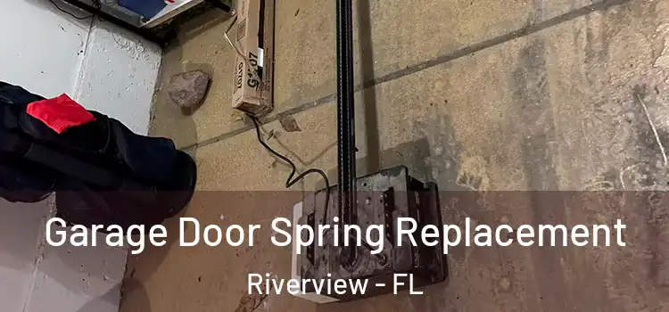 Garage Door Spring Replacement Riverview - FL